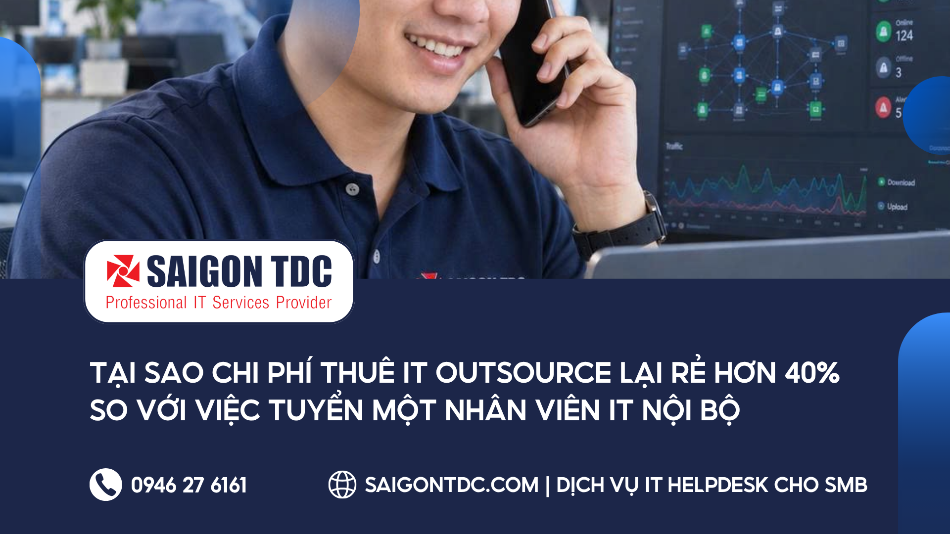 Tại Sao Chi Phí Thuê IT Outsource Lại Rẻ Hơn 40% So Với Việc Tuyển Một Nhân Viên IT Nội Bộ