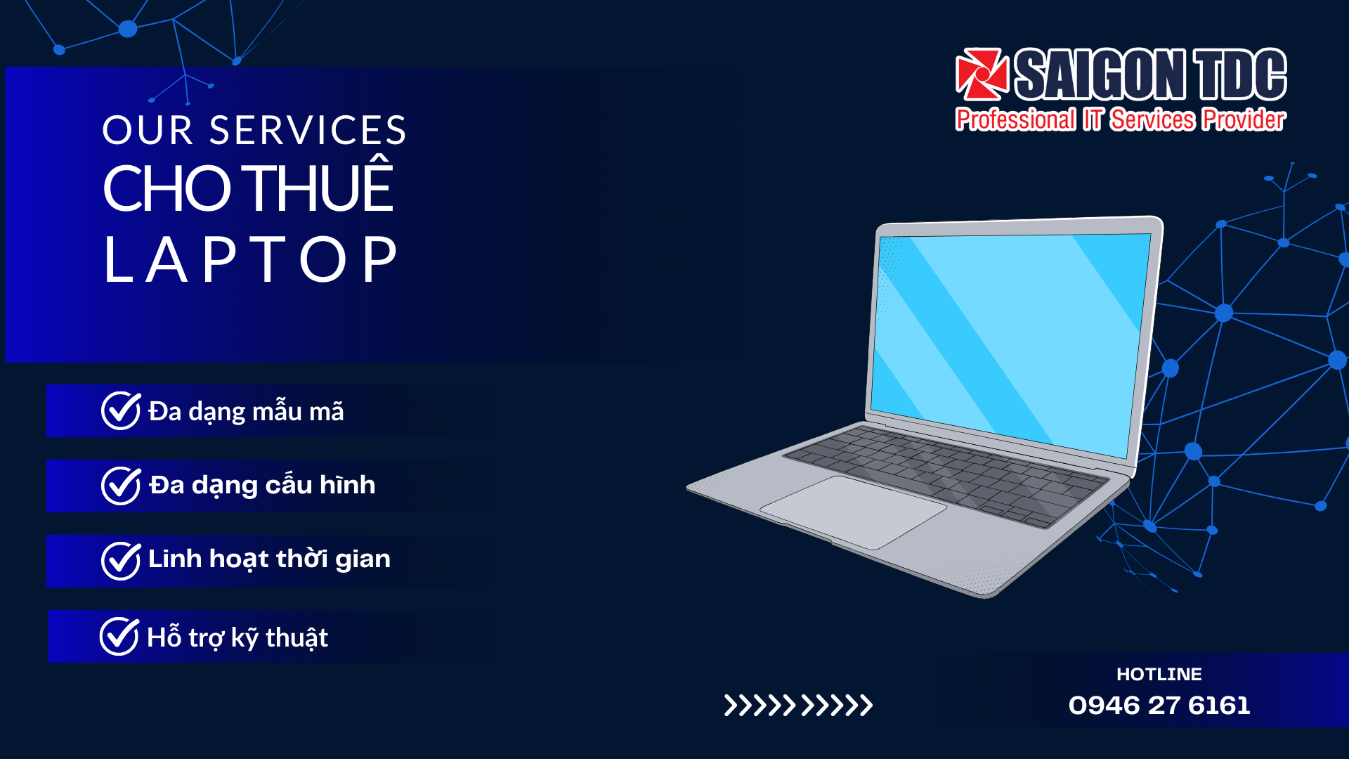 Dịch Vụ Cho Thuê Laptop Tại Hồ Chí Minh