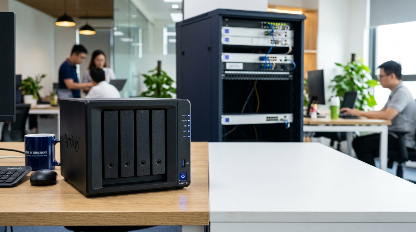 NAS Synology DS925+ đánh giá thực tế cho doanh nghiệp SMB tại TP.HCM