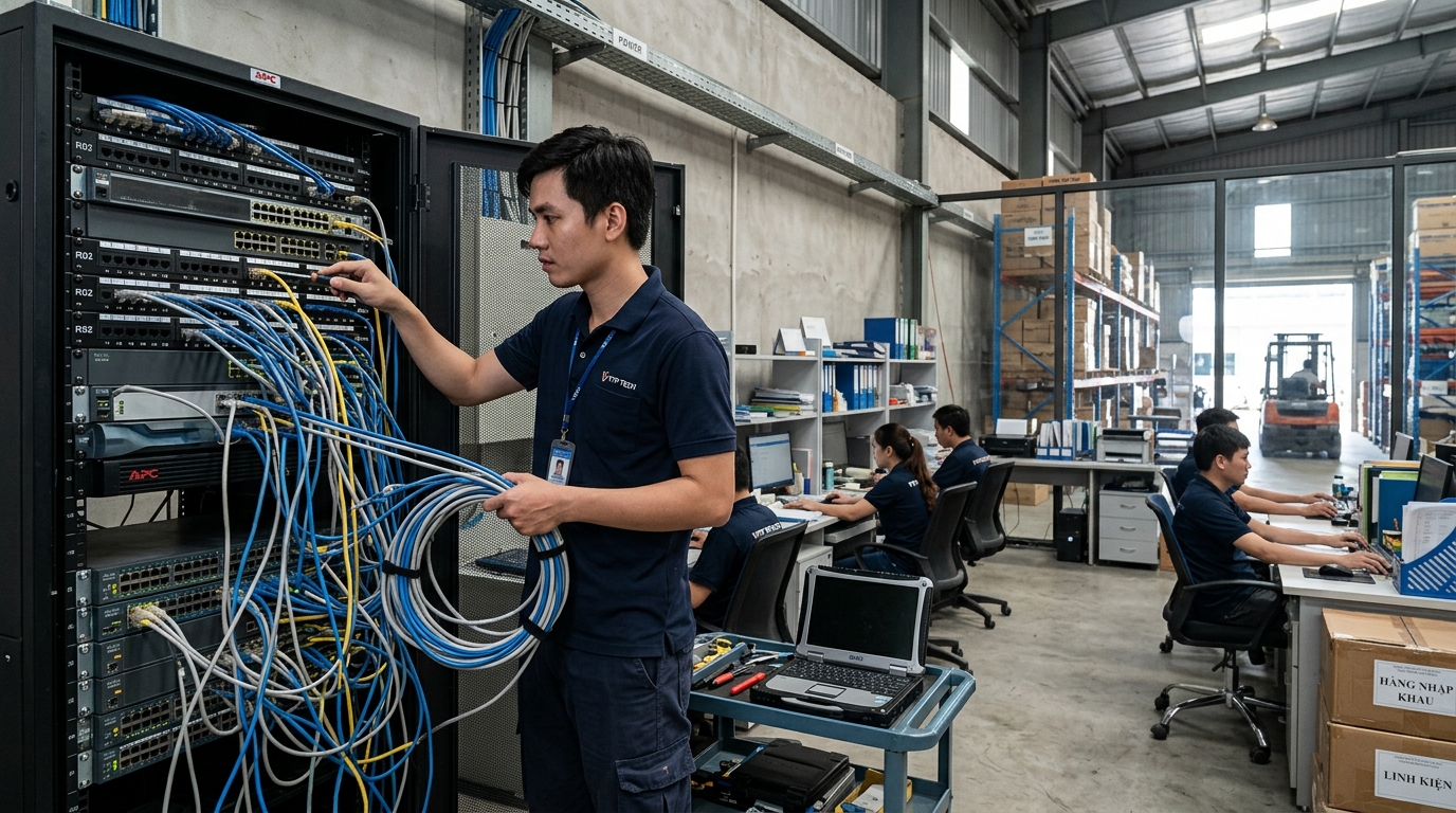 Dịch vụ IT Support tận nơi tại Quận 7 và KCX Tân Thuận TP.HCM - SaiGon TDC