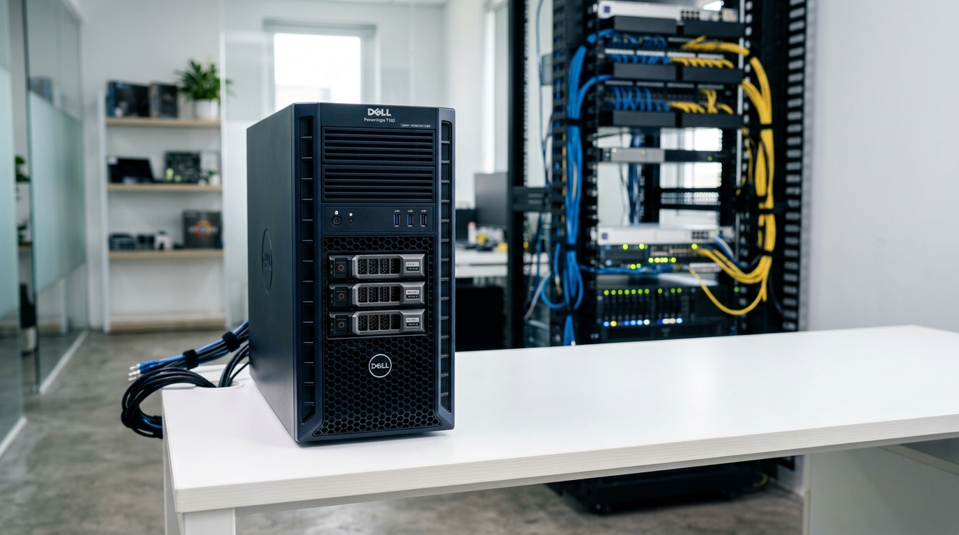 Máy chủ Dell PowerEdge T150 tower server - đánh giá thực tế cho doanh nghiệp nhỏ tại TP.HCM