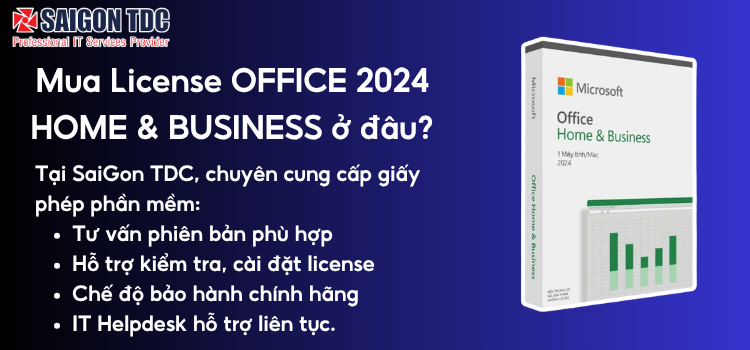 Office Bản Quyền Chuyên Nghiệp tại SaiGon TDC