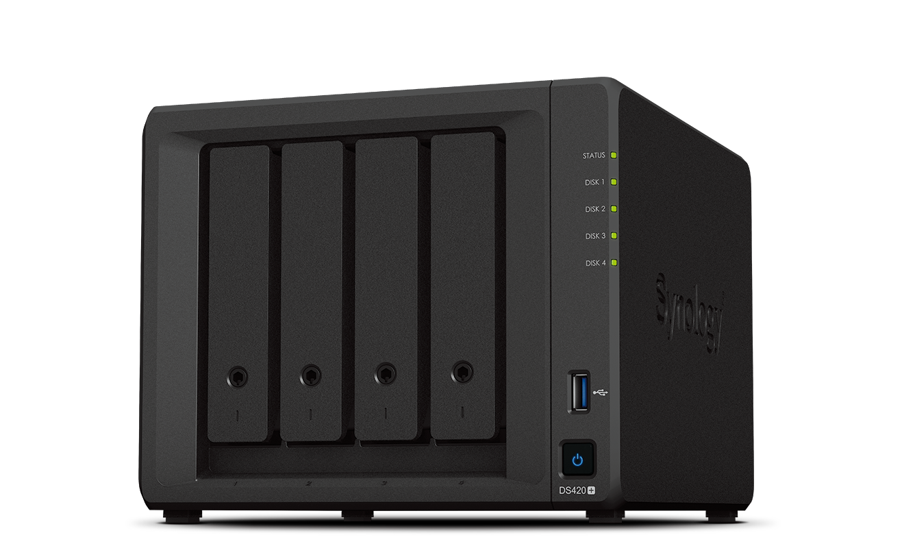 Thiết bị lưu trữ mạng nas synology ds420+