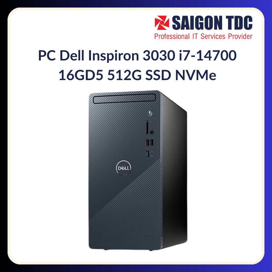 PC Dell Inspiron 3030 i7-14700 RAM 16GD5 512GSSD Win11 Home