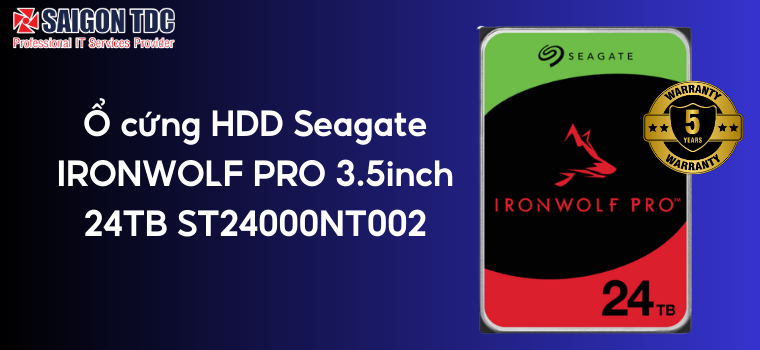 Seagate IronWolf Pro 24TB (ST24000NT002)