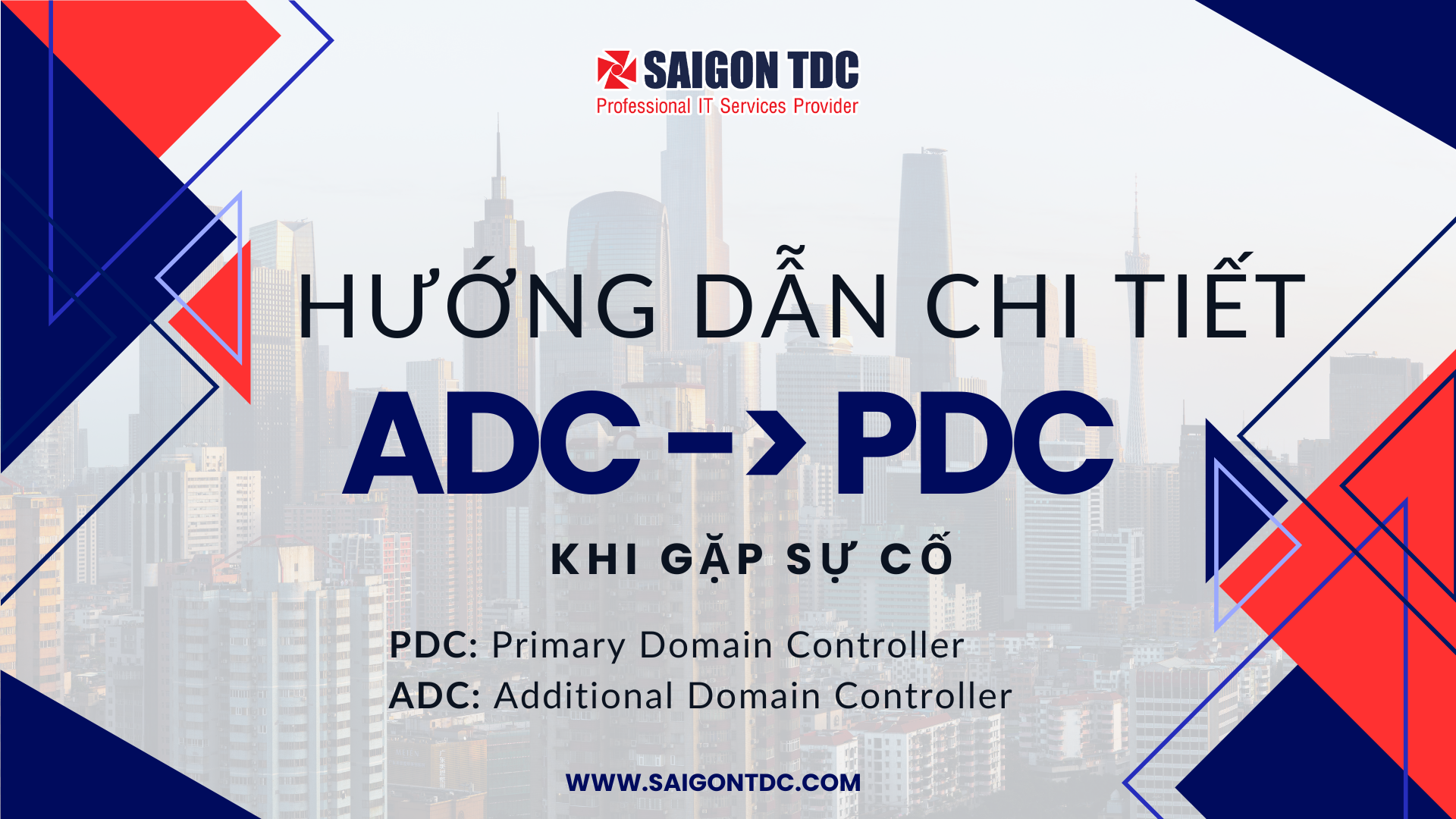 Cách chuyển Additional Domain Controller thành Primary Domain Controller